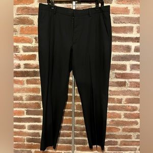 Perry Ellis mens black trouser size 33w